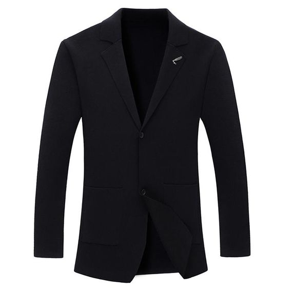 

blazers men's suit spring and autumn new men's casual warm coat, White;black