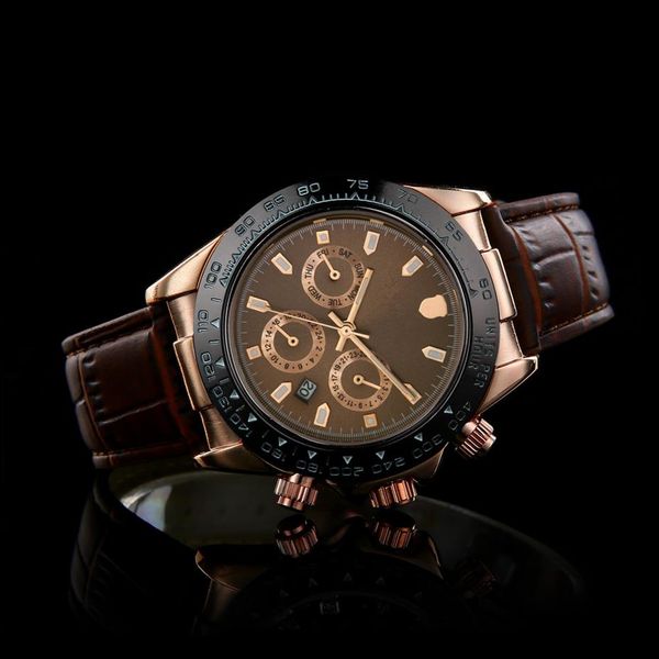 

luxury men brand watches leather strap quartz watches men women fashion sports wristwatches male clock auto date just for men wome248w, Slivery;brown
