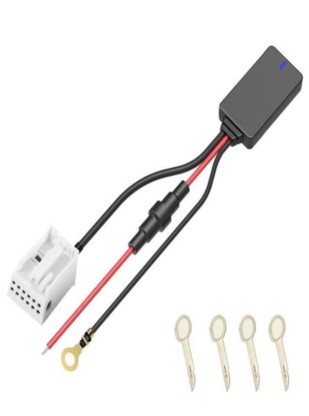 

bluetooth car kit 12pin 12v adapter aux cable for w169 w245 w203 w209 w164 w221 hands wireless auto 404024004