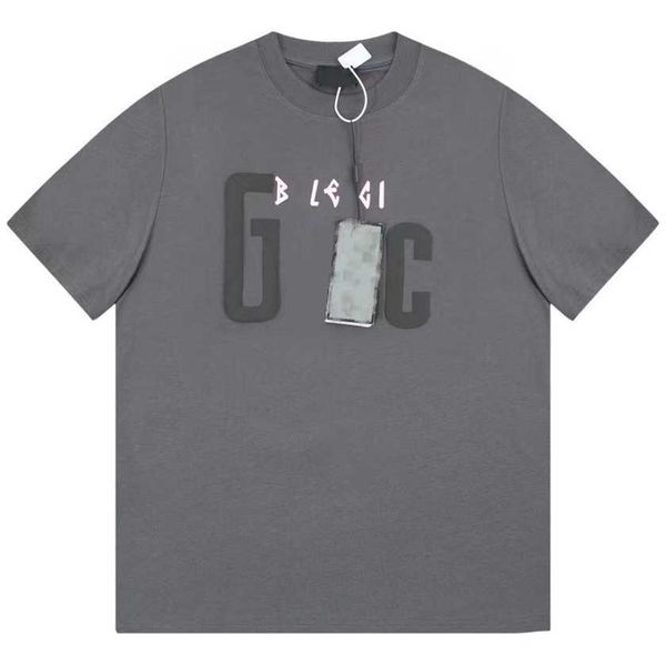 

26% off premium edition summer new fashion gujia print relaxed short sleeve t-shirt, White;black
