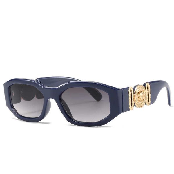 

frames new personalized head 4361 irregular small frame sunglasses fashionable men's and women's sun visors, White;black