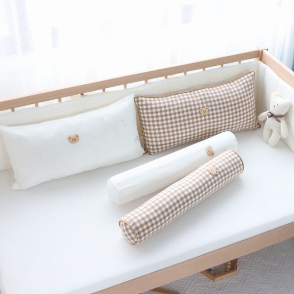 

pillows baby pillow cushion children bedroom bedding decoration bebe bed cylindrical pillow 230422