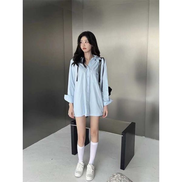 

26% off clothing designer quality family early autumn new fashion triangle hoodie (detachable) spliced casual versatile shirt, White