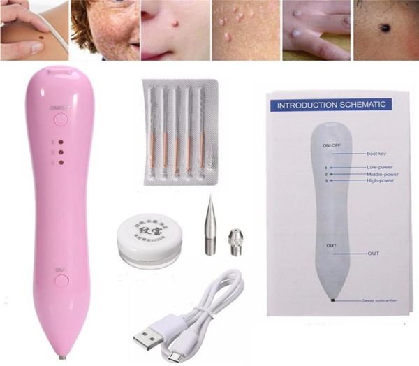 

electric freckle removal machine skin mole dark spot remover for face wart tag speckle tattoo removal pen salon home skin care6886272