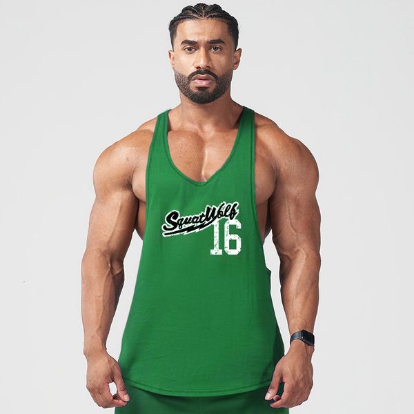 

men' tank muscle men gym bodybuilding vests fitness workout cotton sleeveless male summer casual singlet solid vest clothing 230422, White;black