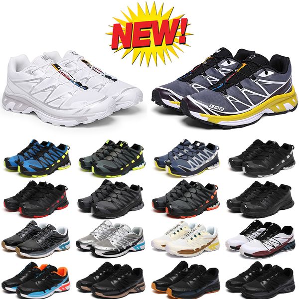 

xt6 with box advanced running shoes mens white blue black mesh wings 2 white blue red yellow green men women xt 6 trainers outdoor sports sn