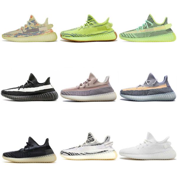 

yeezzys shoes 2023 v2 static 3m reflective running shoes beluga 2.0 sesame butter zebra yeezzy 35 v3 men outdoor walking sneaker tfhr, Black