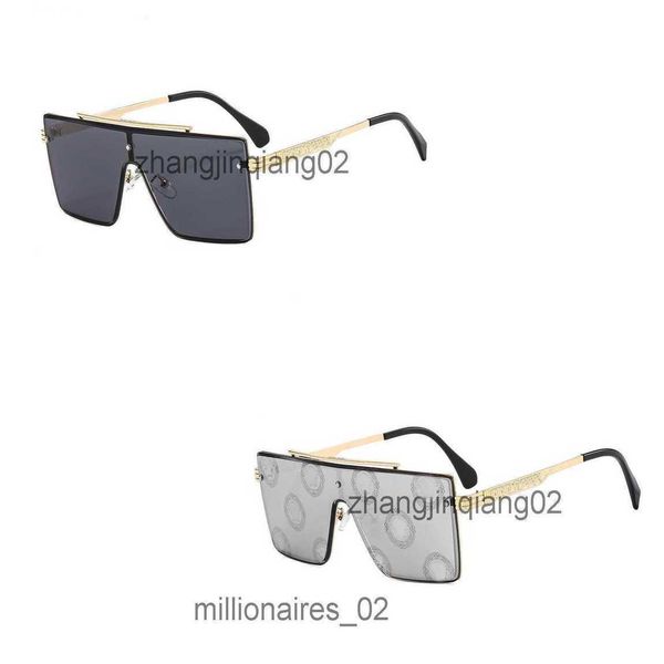 

designer versage sunglass cycle luxurious fashion brands sports polarize sunglasses for man woman summer vintage baseball metal oversized bl, White;black