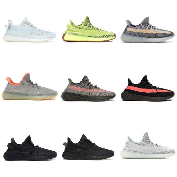 

running yeezzys shoes for men women salt slate zebra oreo dazzling blue mx rock beluga reflective turtle dove bred runners granite grey size