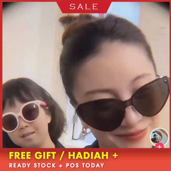 

luxury designer brand vintage sunglasses uv400 b family personalized hip-hop sunglass women ins same fashion metal cat's eye men bb0191, White;black