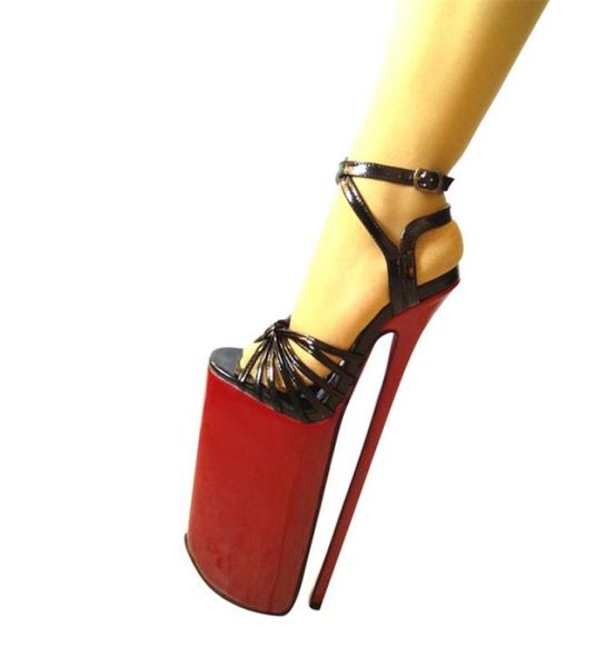 

women heels 30cm heel height pu pointed toe stiletto heel sandals party shoes more colors available nop3004r5486496, Black