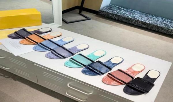 

2021 fashion designer sandals women039s letter sandals classic women039s beach shoes indoor casual slippers 3541 with box3244464, Black