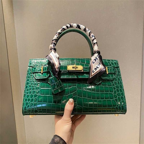 

herms designer bag tote bag crossbody bag shoulder bag fashion bag genuine leather crocodile elegant celebrity bag premium light luxury fash