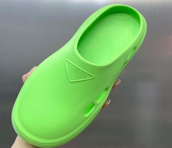 

women039s mem macarone closed toe thick soled slippers breathable non slip platform fashion 2022 summer sole sports beach pool 7175622, Black