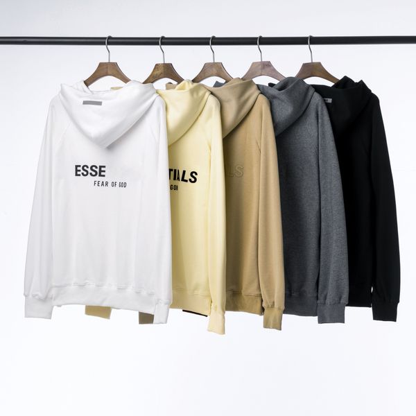 

ess designer warm hoody hooded hoodies sweater mens women fashion streetwear pullover sweatshirt loose hoodie couple clothing size s-xl, Black