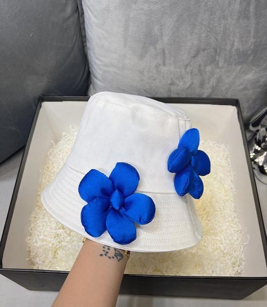 

flower fisherman hat summer bucket hats0123456789104114134, Blue;gray