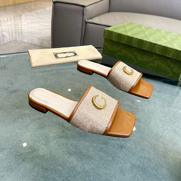 

womens embroidered crochet cotton slide slippers embroidery flat slides fashion g sandals casual pool mule beach footwear, Black