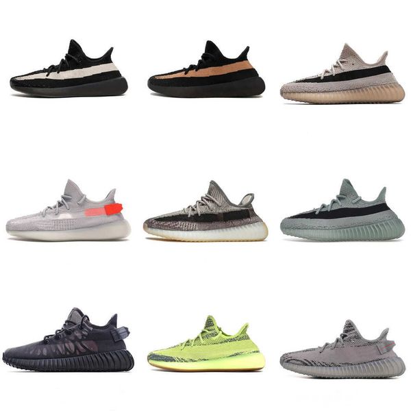 

men women running shoes yeezzys bone beluga reflective onyx slate black white hyperspace dazzling blue flax zebra sneakers rnjv