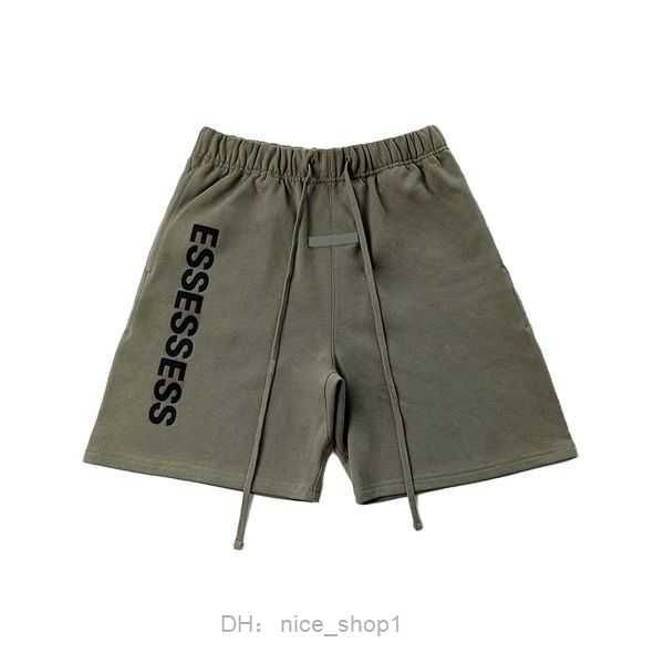 

men's shorts mens designer printed essent letter sports casual essentail loose oversize style drawstring knee lengh size 4 pjj5, White;black