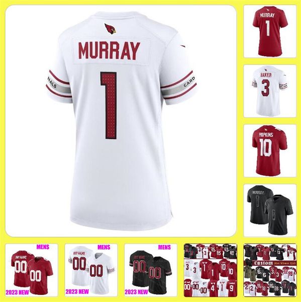 

custom kyler murray arizonas football cardinal jerseys jj watt deandre hopkins budda baker nflxxx pat tillman myjai sanders kurt warner rond