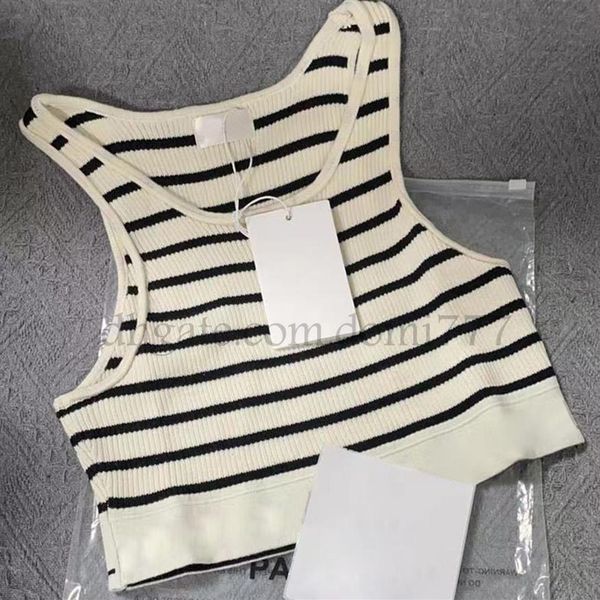 

fashion letter logo women's sleeveless vest t-shirt fashion tank vests287k, Black