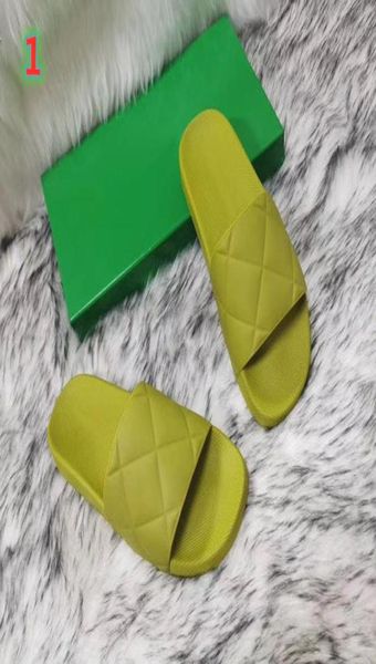 

men and women luxury slippers loafers flats fashion wide flat slippery sandals slippers beach sandals size 3545 with box4269264, Black