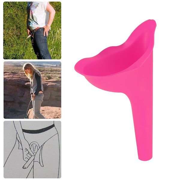 

10pcs portable women camping urine device funnel urinal female travel urination toilet women stand up & pee soft outdoors conven