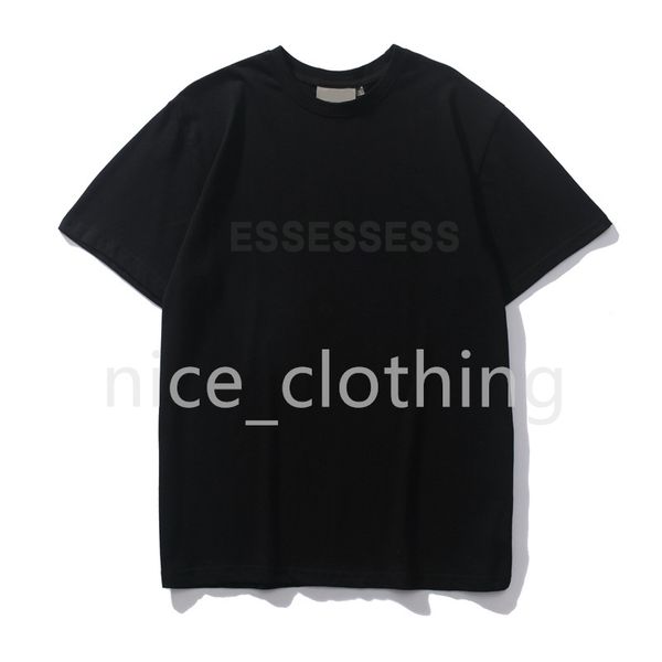 

designer t-shirt luxury tees fashion ess t shirts mens womens god short sleeve hip hop streetwear clothing clothes lc84, White;black