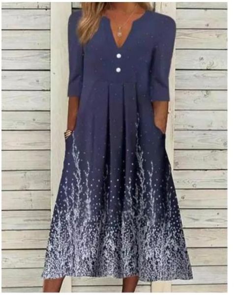 

dresses women's a line dress midi dress blue half sleeve floral ruched print spring summer v neck casual classic 2022 s  l xl xxl 3xl, Black;gray