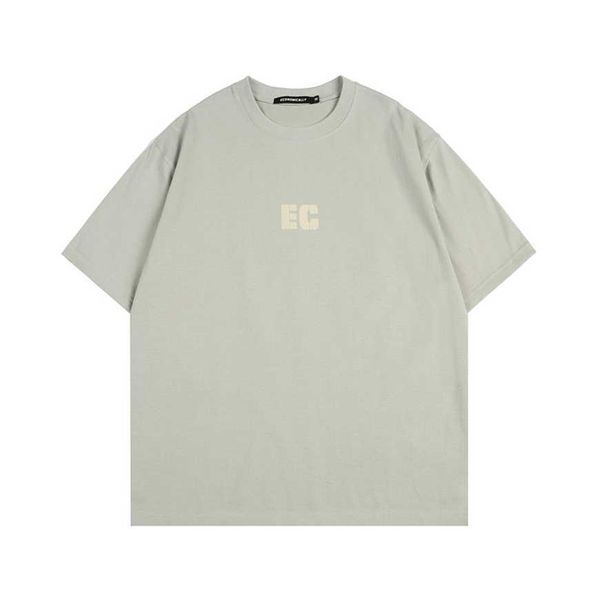 

32% off short sleeved summer t-shirt ins american fashion label street hip-hop loose fitting trend large men's, White;black