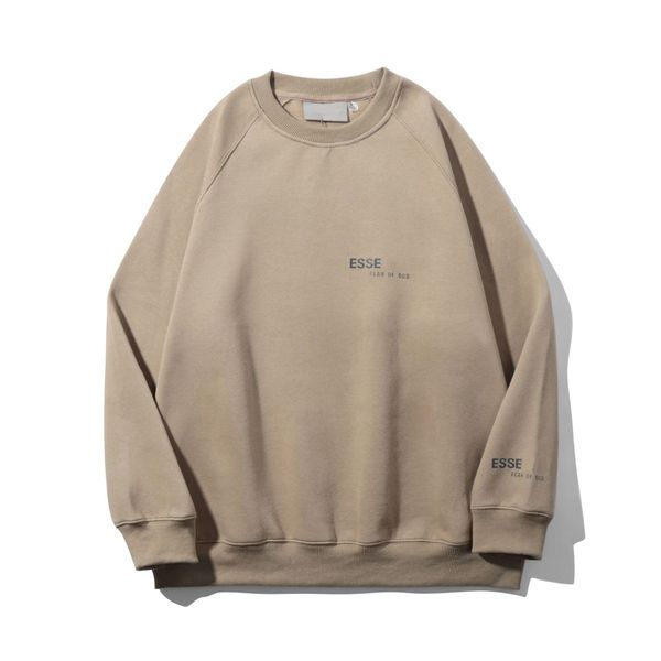 

new classic ess sweater warm hoodies designer mens women quality streetwear pullover sweatshirts loose jumper clothing 2tgl, Black