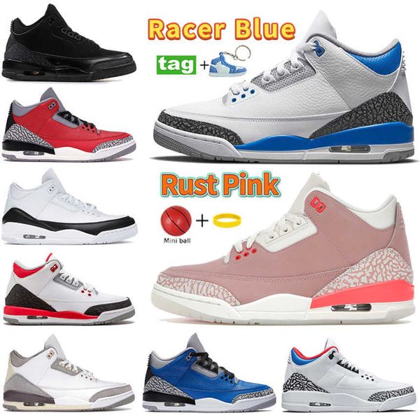 

with box jordns fashion black cat cement fire red men jumpman basketball shoes racer blue rust pink unc sneakers trainers, White;red