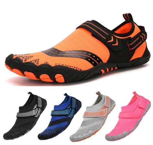 

sneakers men women barefoot beach water shoes lovers outdoor fishing swimming bicycle quickdrying aqua shoes zapatos de mujer 2117213794, Black