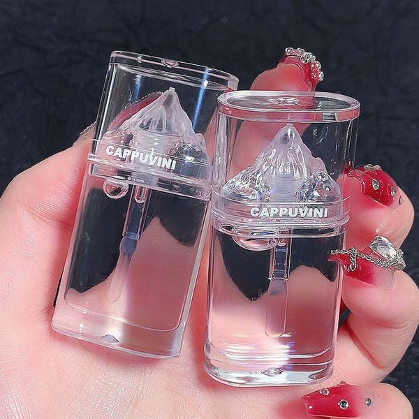 

Transparent Iceberg Water Lip Tint Stain Tinted Lip Gloss Glass Lips Oil Nutritious Moisturizing Makeup in Bulk, 02