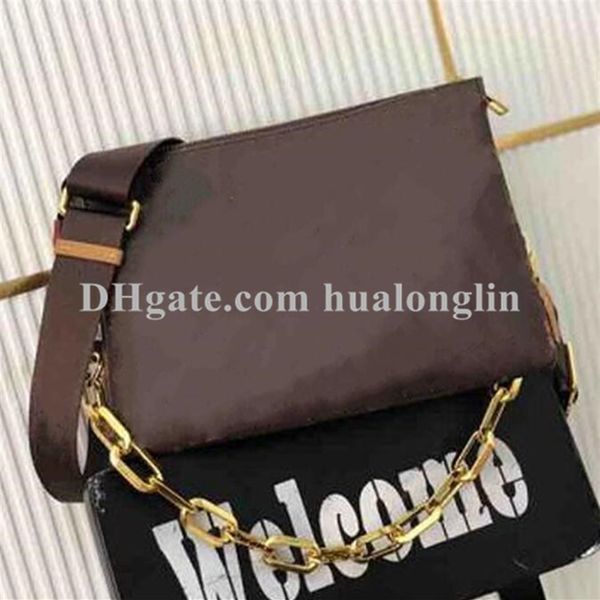 

designer woman bag handbag evening shoulder bags lady purse women clutch fashion flower with serial number chains handbags embosse301t