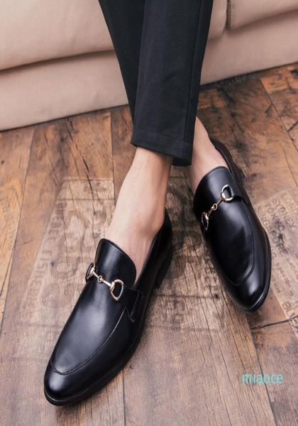

designer autumn men039s shoes leather casual driving oxfords flats shoes mens loafers moccasins shoes for men4177076, Black