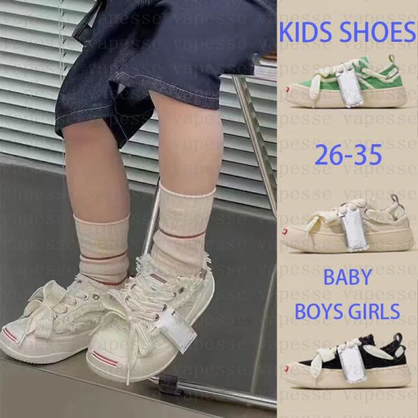 

kids shoes smilerepublic canvas casual sneakers trainer children shoes boys girls black green white designer size 26 -35 brfs3, Black;red