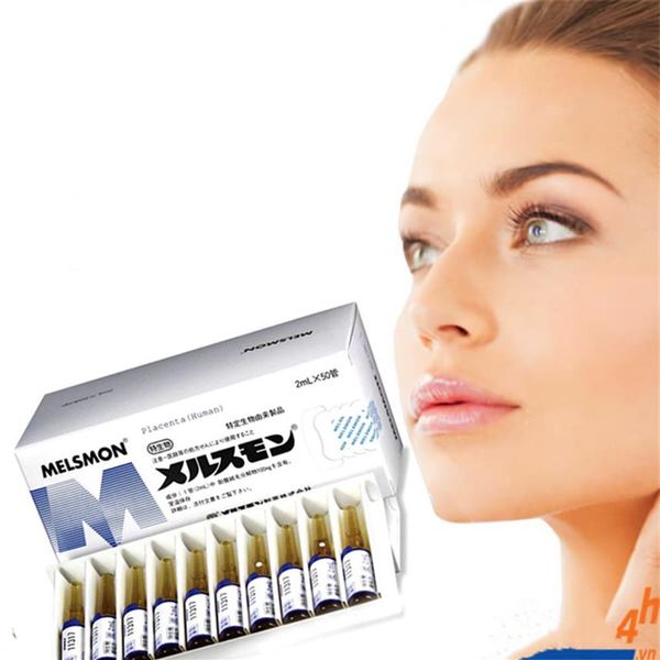 

beauty items melsmon human placenta laennec 2ml 50amps whitening skin care melsmon288p