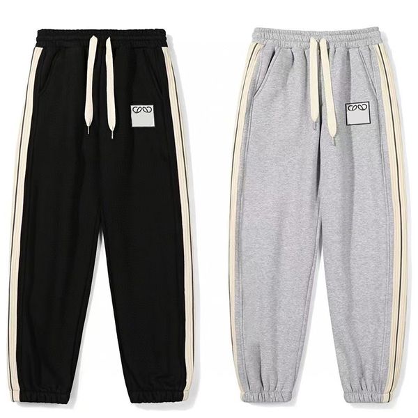 

mens pants designer sweatpants classic printed women's casual sweatpants couple style zb, Black