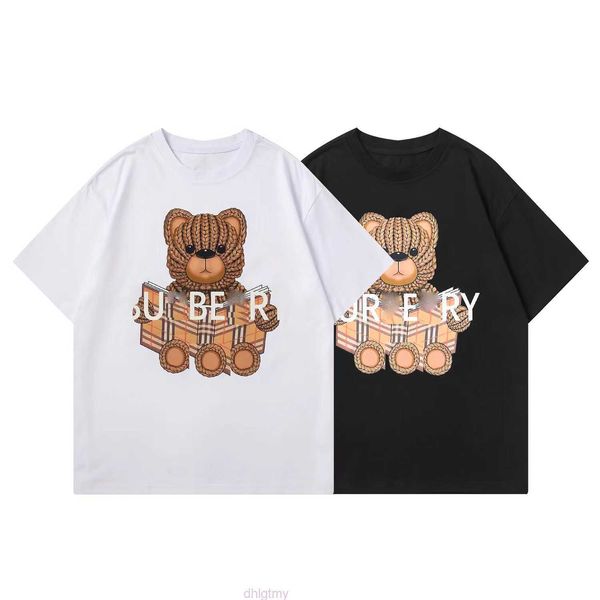 

t 2023 new mens designers shirt man womens tshirt with letters print short sleeves summer shirts men loose tees v5se, White;black