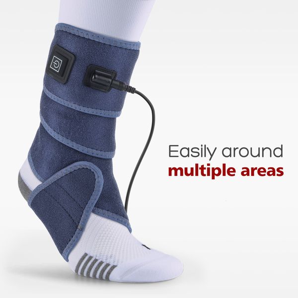 

leg massagers heating pad wrap for arm elbow wrist foot knee massager joint relieve pain blood circulation support brace wristband belt 2304
