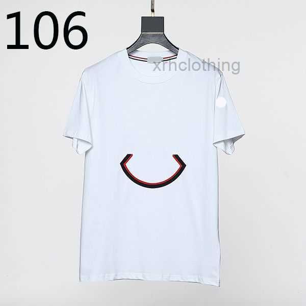 

men's t-shirts monclair 70th anniversary mens t shirt polo chest double s 2023 brand designer tshirt eu s--xl tees & polos 3 lrc1, White;black