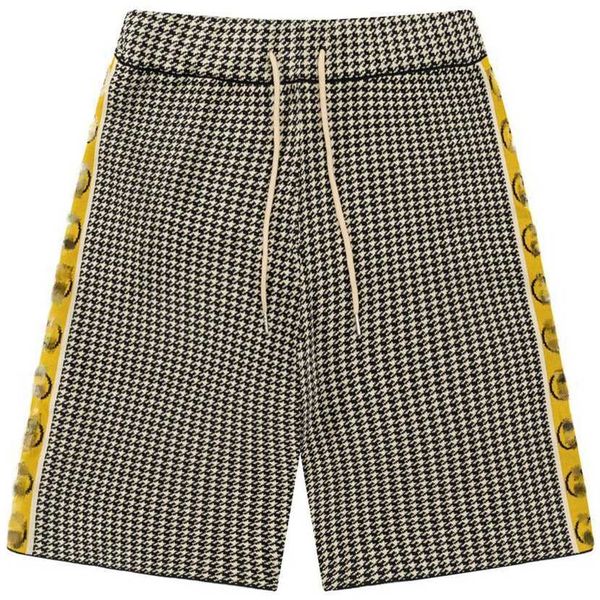 

26% off clothing designer quality end version of trendy gujia elastic woven pants casual versatile loose shorts, White;black