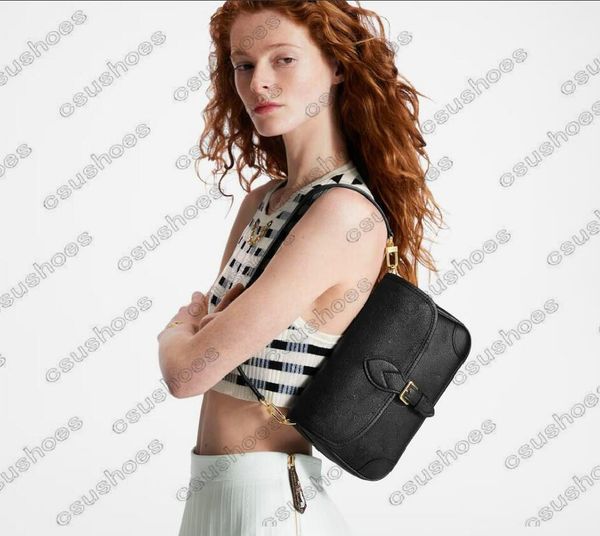 

diane pm bags handbag m46386 m46388 m45985 womens embossed designers leather shell bag handle luxury crossbody shoulder purse clutch totes l