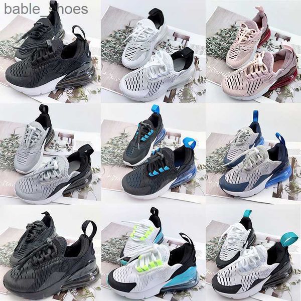 

2023 designer 27c kids childrens shoes mesh 270s athletic outdoor boy pink girls running shoe black white hyper bright violet toddler kid ch
