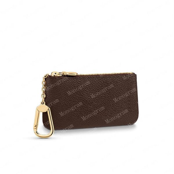 

key pouch key chain wallet mens pouch key wallet card holder handbags leather card chain mini wallets coin purse k05 852303t, Red;blue