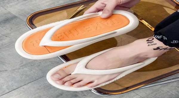 

slippers pantufa casual flip flops summer outdoor flat couple fashion beach men shoes nonslip eva light flipflops man1946749, Black