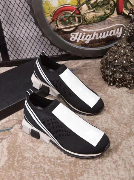 

shoes 2022 new arrival d sorrento men women casual slip-on knit race runner sports king of love l sneakers dgs''dolc''ga, Black