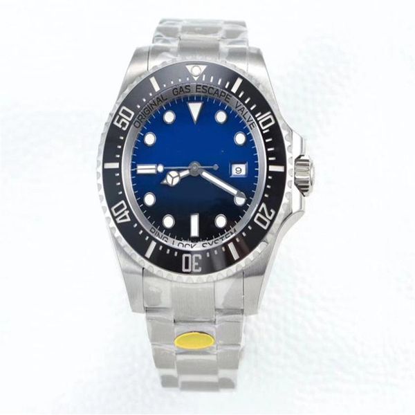 

designer watch bk factory v3 deep sea-dweller sa3235 automatic mens watch black ceramic bezel d-blue dial 904l steet edition new 1212m, Slivery;brown
