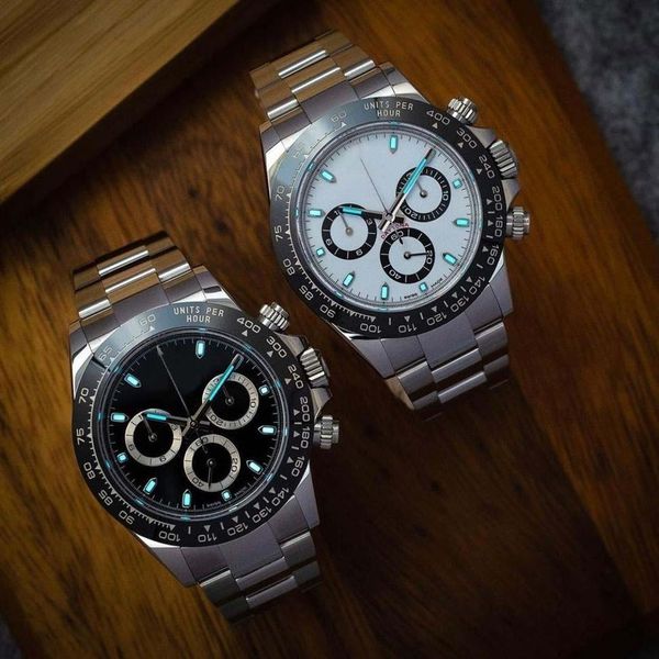 

2022 new high-end luxury 3a men's mechanical watch six needle calendar waterproof 904l steel belt mechanical watches180l, Slivery;brown